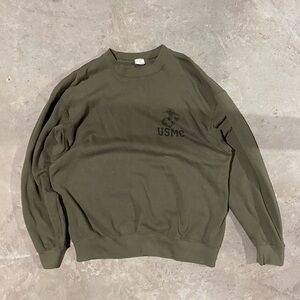 USMC dark green sweatshirt